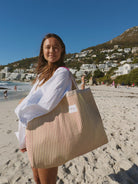 Studio Noos Poplin Striped Beach Bag, Studio Noos poplin rannakott, all-groups