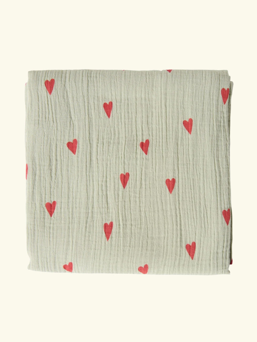 Studio Noos personalized muslin swaddle, Studio Noos nimeline musliintekk, sage green, all-groups