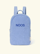 Studio Noos personalized backpack Light Blue, Studio Noos personaliseeritud seljakott helesinine, dark blue embroidery