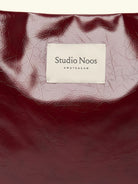 Studio Noos vegan leather mom bag, Studio Noos vegannahast mom bag, suur kott emale, burgundy, all-groups