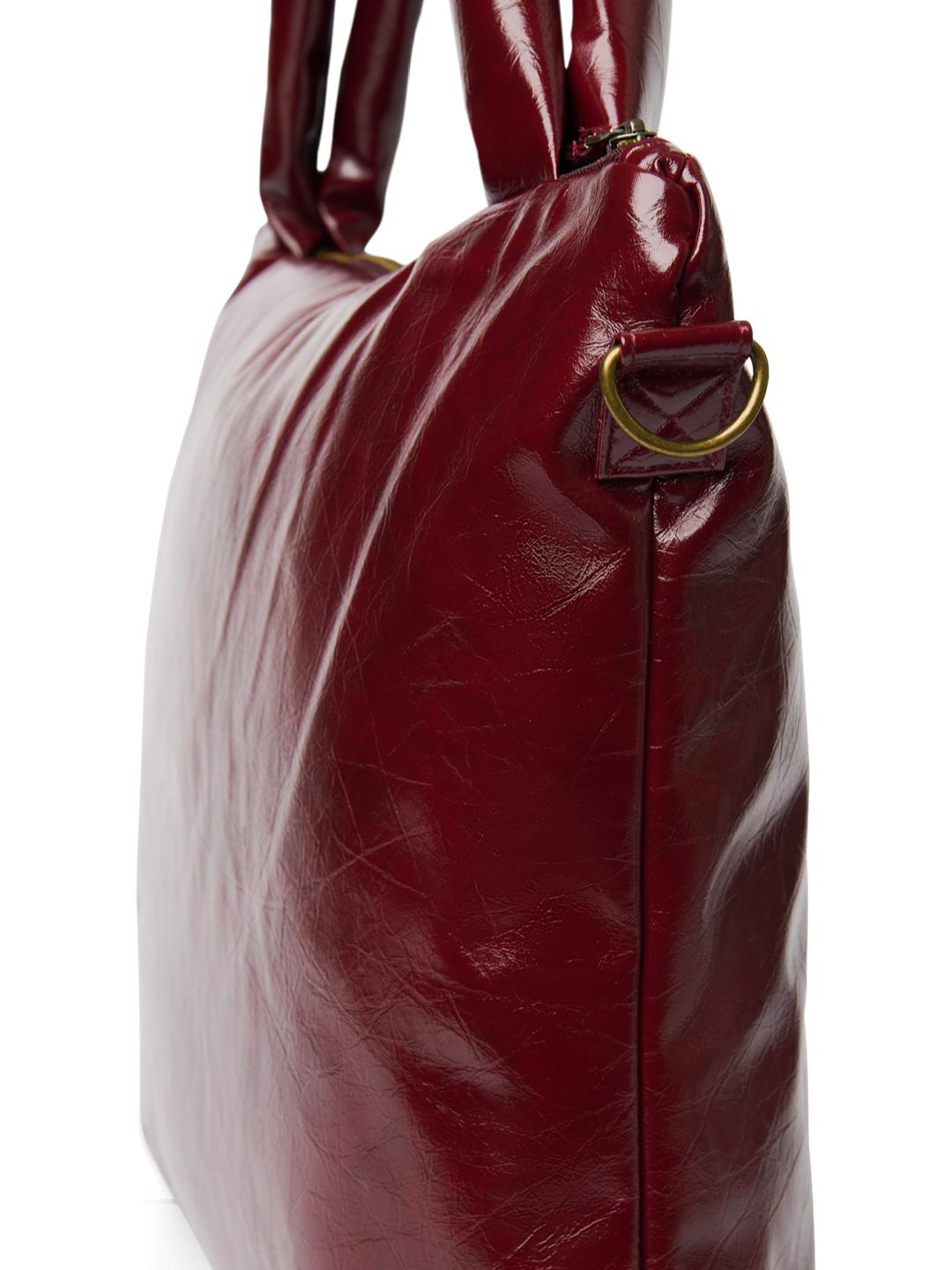 Studio Noos vegan leather stroller bag, Studio Noos vegannahast mähkmekott, vankrikott, Burgundy, all-groups