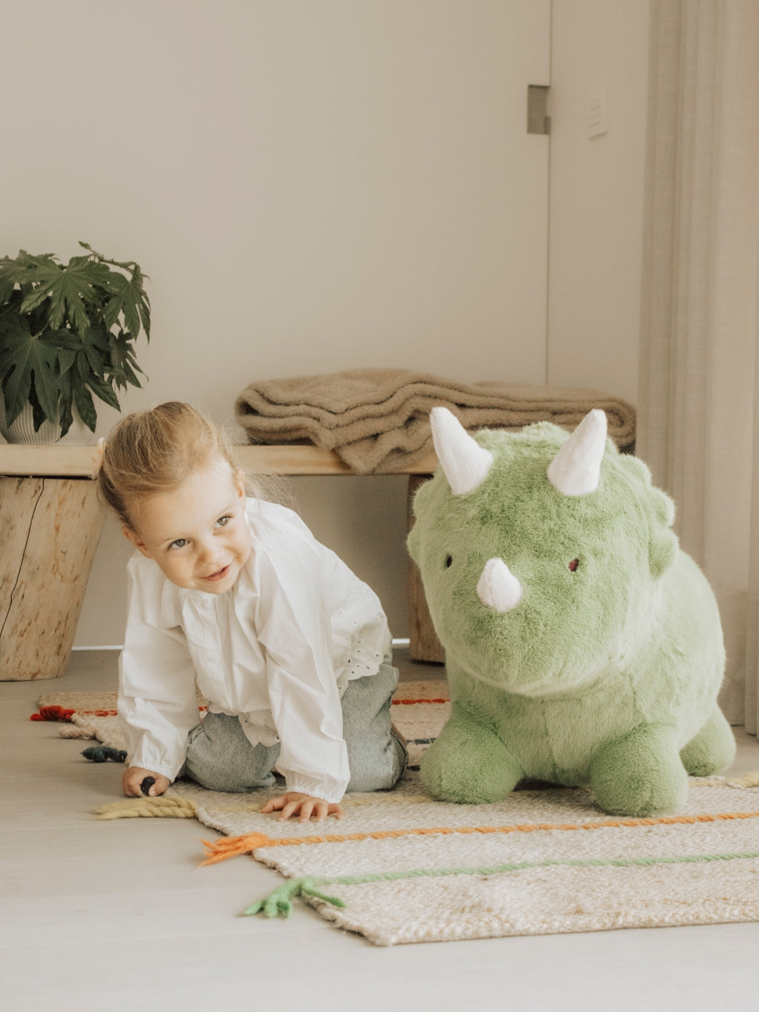 Wild&Soft Soft bouncy Dino, Wild&Soft pehme hüppeloom Dinosaurus