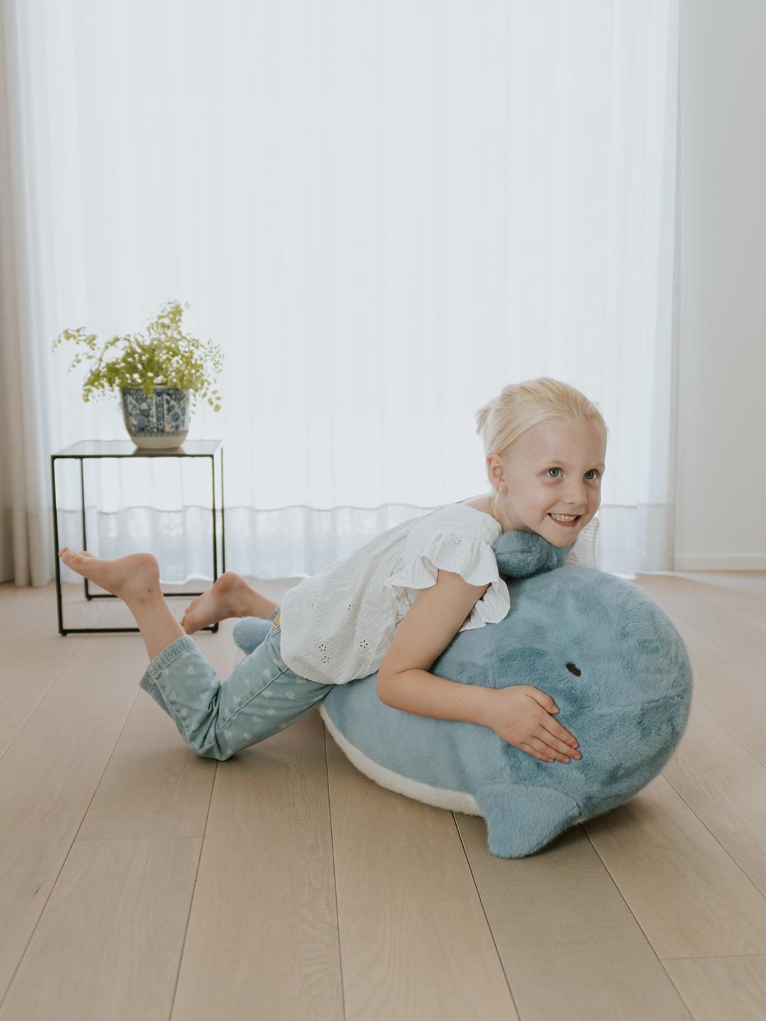 Wild& Soft soft rocker Whale, Wild&Soft pehme kiikloom vaal