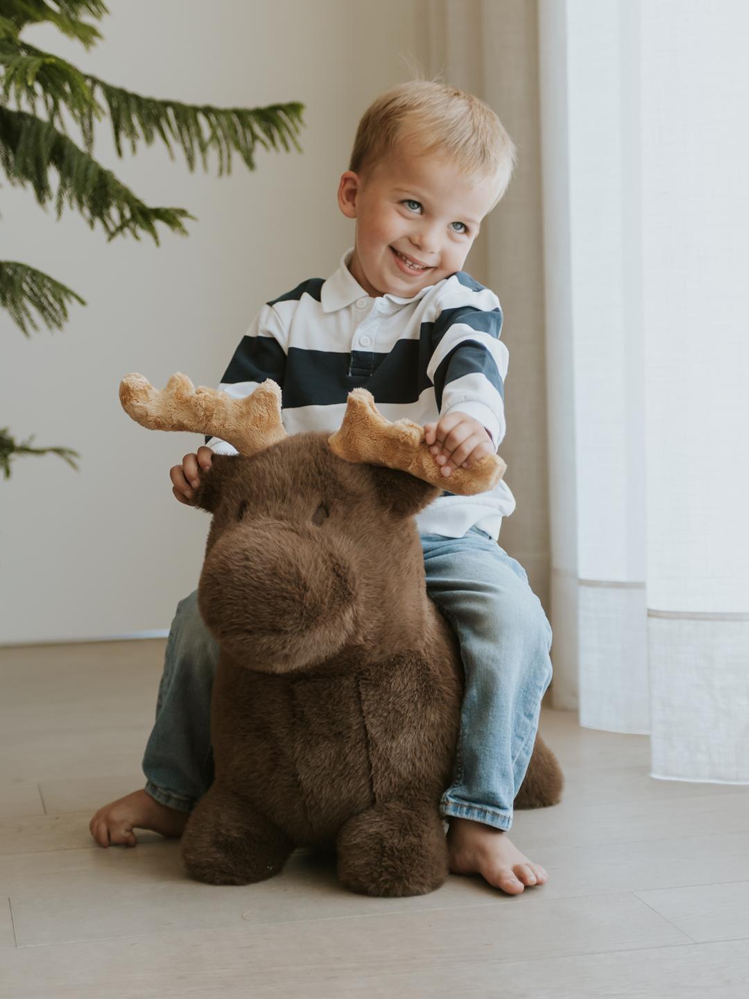 Wild&Soft bouncy Moose, Wild&Soft pehme hüppeloom põhjapõder