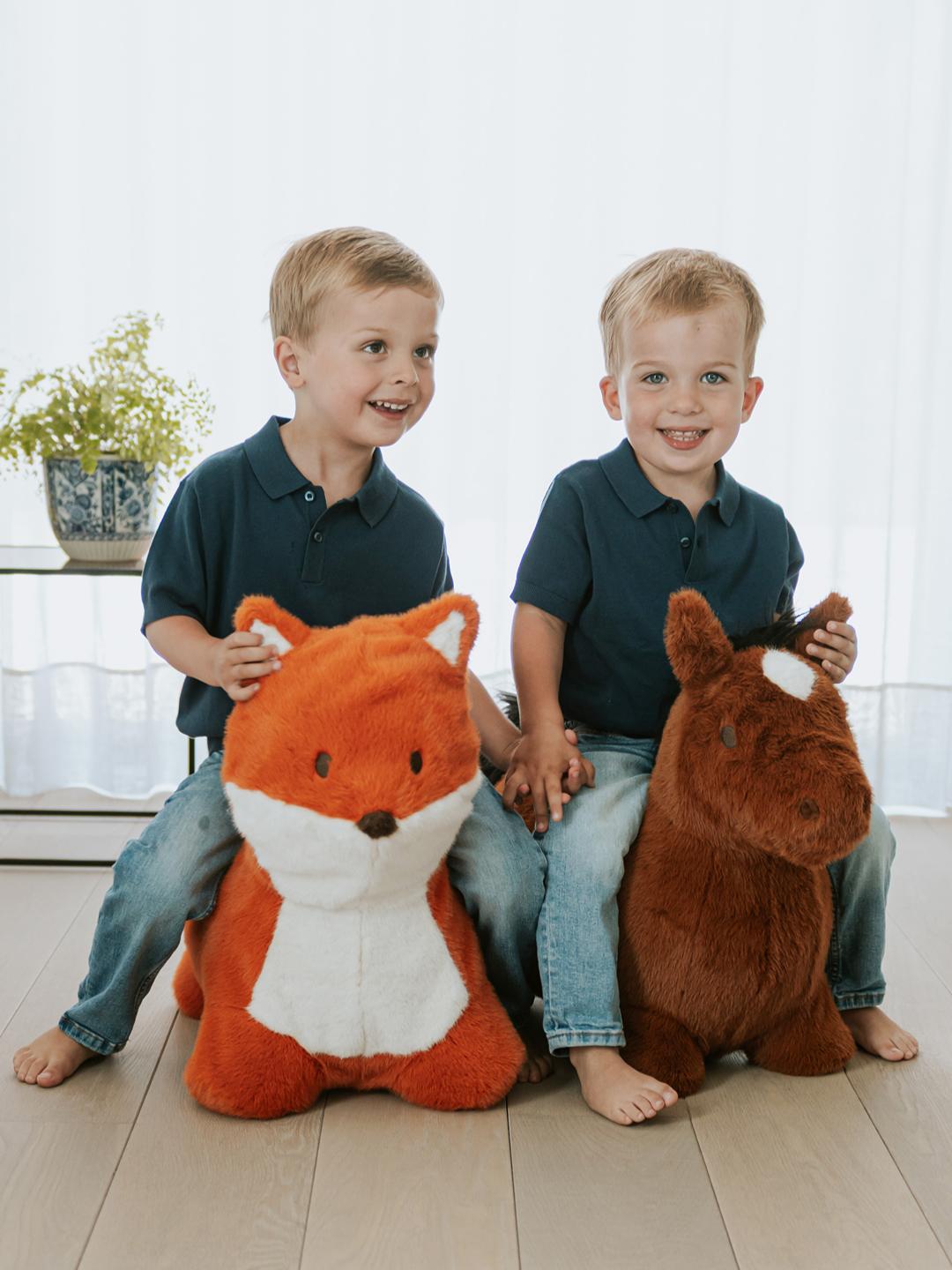 Wild&Soft Soft Bouncies Fox and Horse, Wild&Soft pehme hüppeloomad rebane ja hobune
