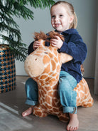 Wild&Soft bouncy Giraffe, Wild&Soft pehme hüppeloom kaelkirjak