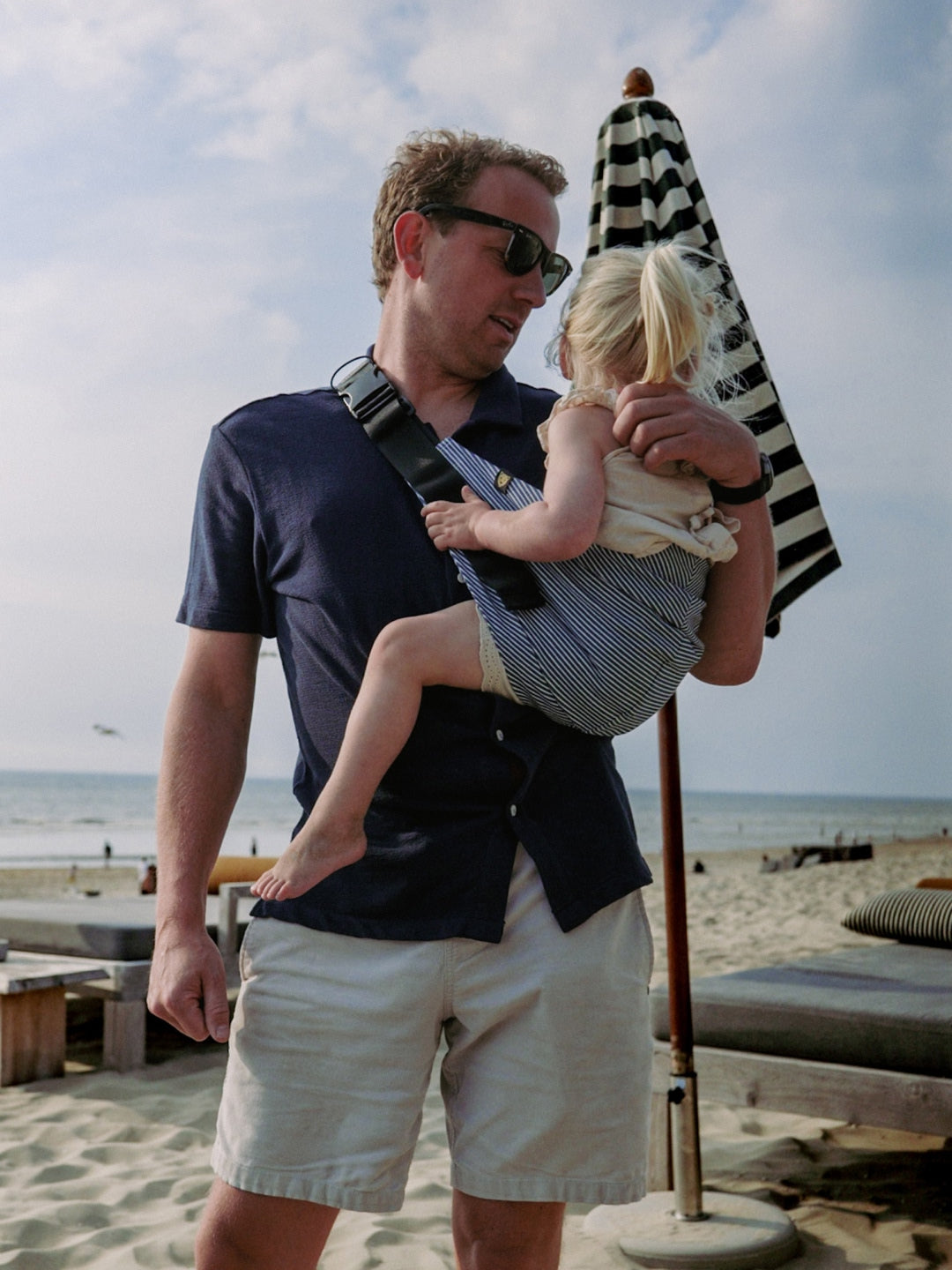 Wildride Toddler Swing Carrier - Indigo Stripes – Babyluv
