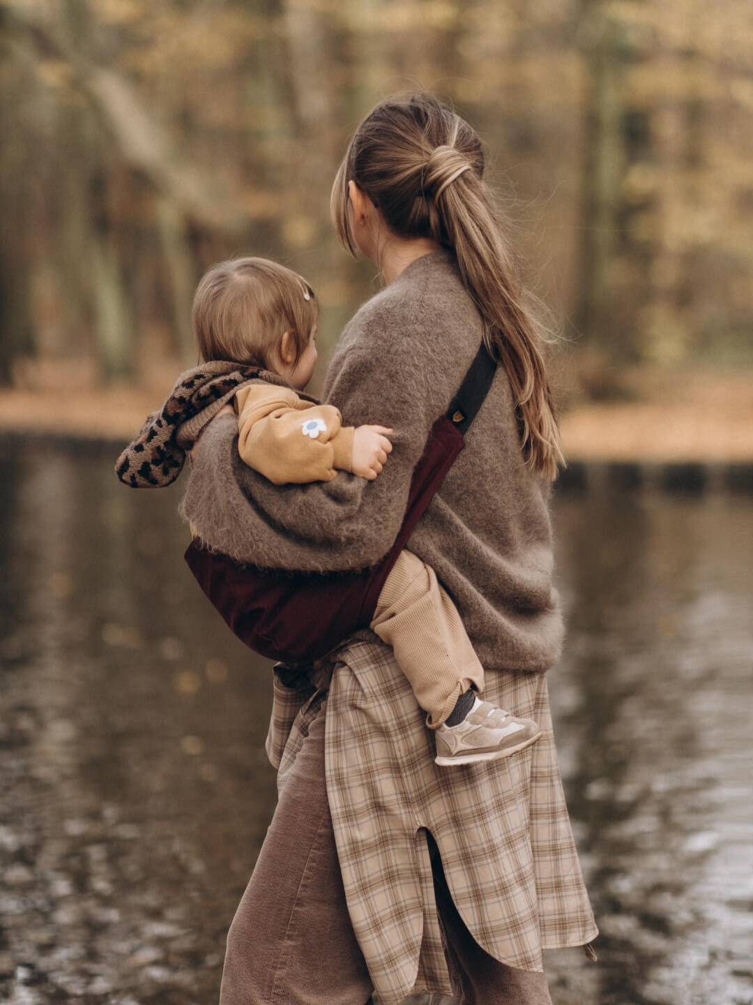 Wildride Toddler Swing Carrier - Merlot – Babyluv