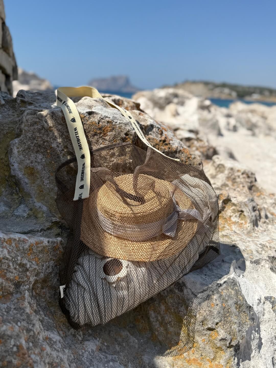 Wildride Mesh Beach Bag, Wildride võrgust rannakott, võrkkott