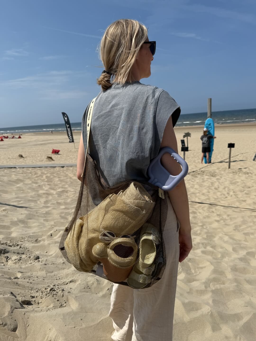 Wildride Mesh Beach Bag, Wildride võrgust rannakott, võrkkott