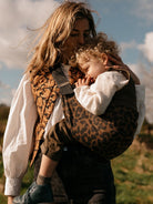 Wildride Toddler Swing Carrier - Brown Leopard, Wildride väikelapse kandekott - Brown Leopard