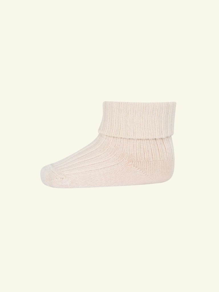 mpDenmark Cotton Rib Baby Socks