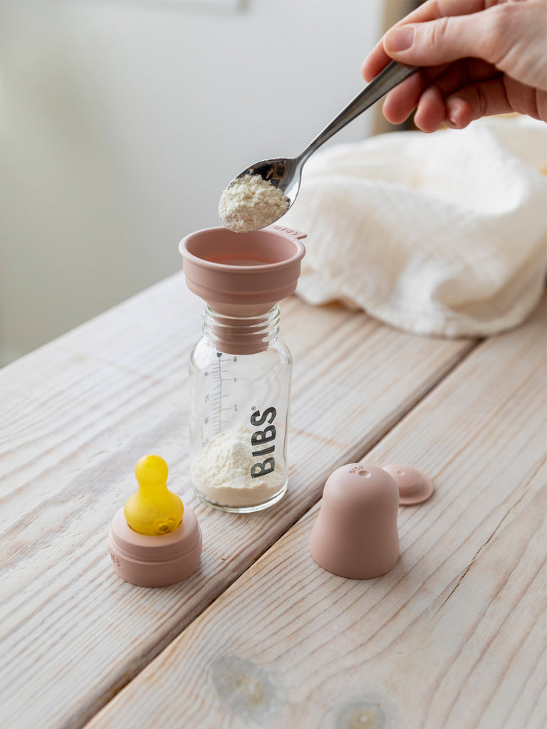 BIBS Baby Glass Bottle, BIBS klaasist lutipudel