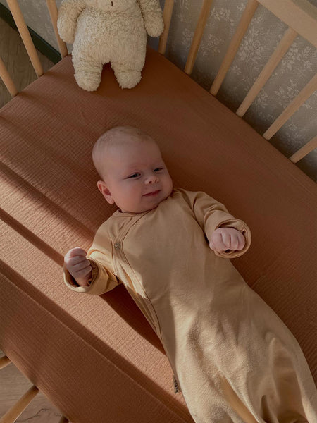 Baby kimono sleep gown hot sale