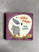 Children's book, raamat Väike mäger käis metsas