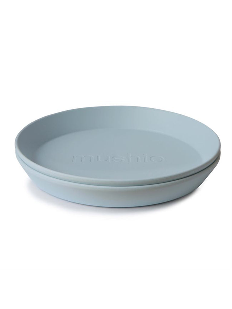 Mushie Plates 2-pack, Mushie BPA vabast plastikust taldrikud beebile ja väikelapsele, 2 pakk
