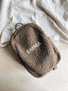Studio Noos Personalized MINI Backpack - Brown, Studio Noos nimeline midi-seljakott – värv Brown, personaliseeritud seljakott, all-groups