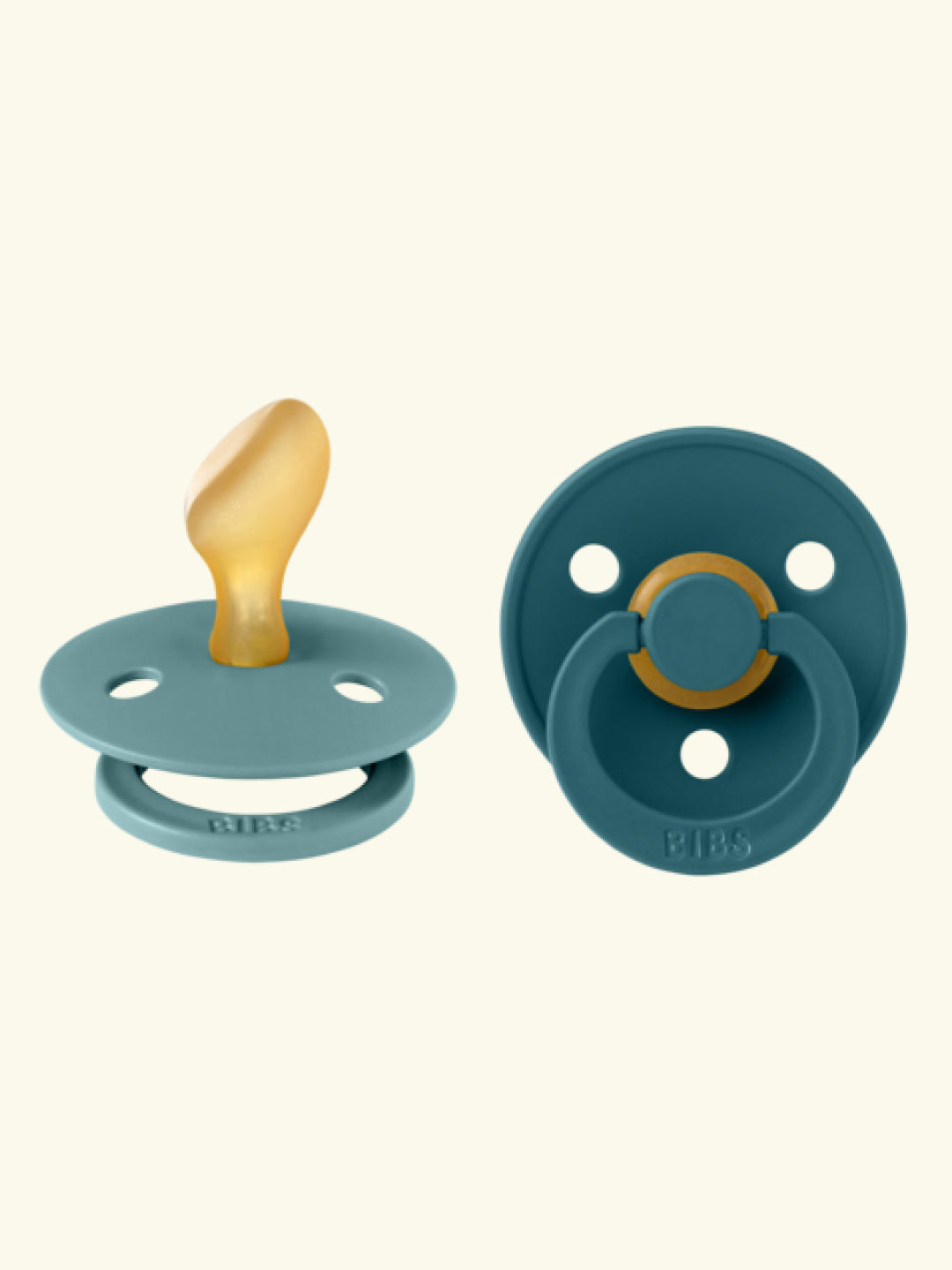 Bibs colour anatomical pacifiers, Bibs colour anatoomilised lutid, naturaalsest kummist lutid