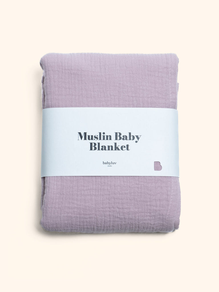 Babyluv Studio Muslin Baby Blanket, Babyluv Studio musliinist beebitekk, musliintekk, värv roosa fairy dust
