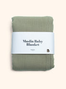 Babyluv Studio Muslin Baby Blanket, Babyluv Studio musliinist beebitekk, värv roheline, matcha