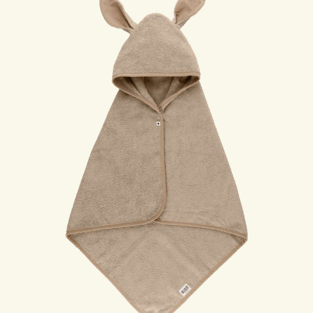 BIBS Kangaroo Hoodie Towel - Baby, BIBS Kangaroo kapuutsiga vannirätik