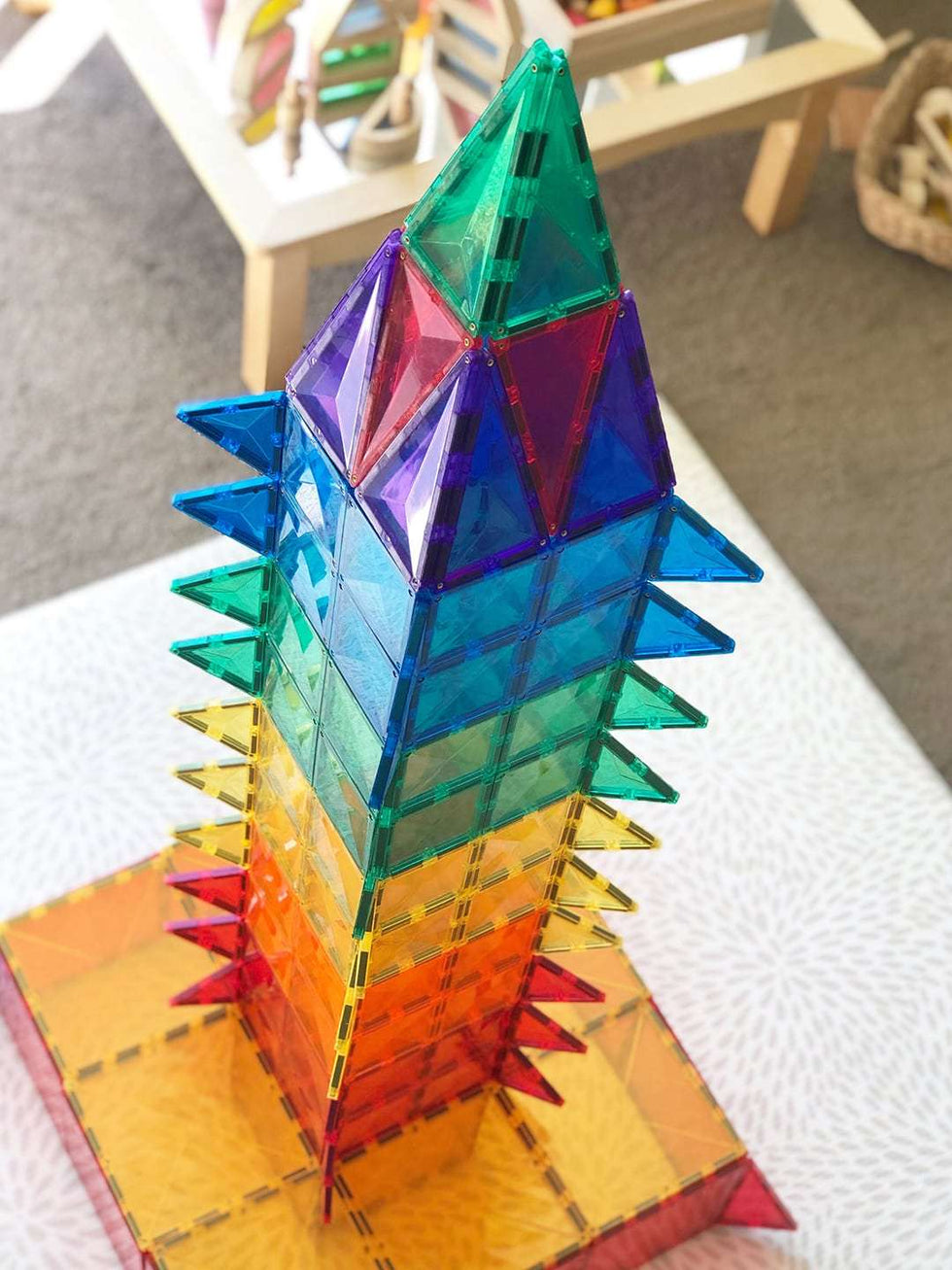 connect magnetic tiles