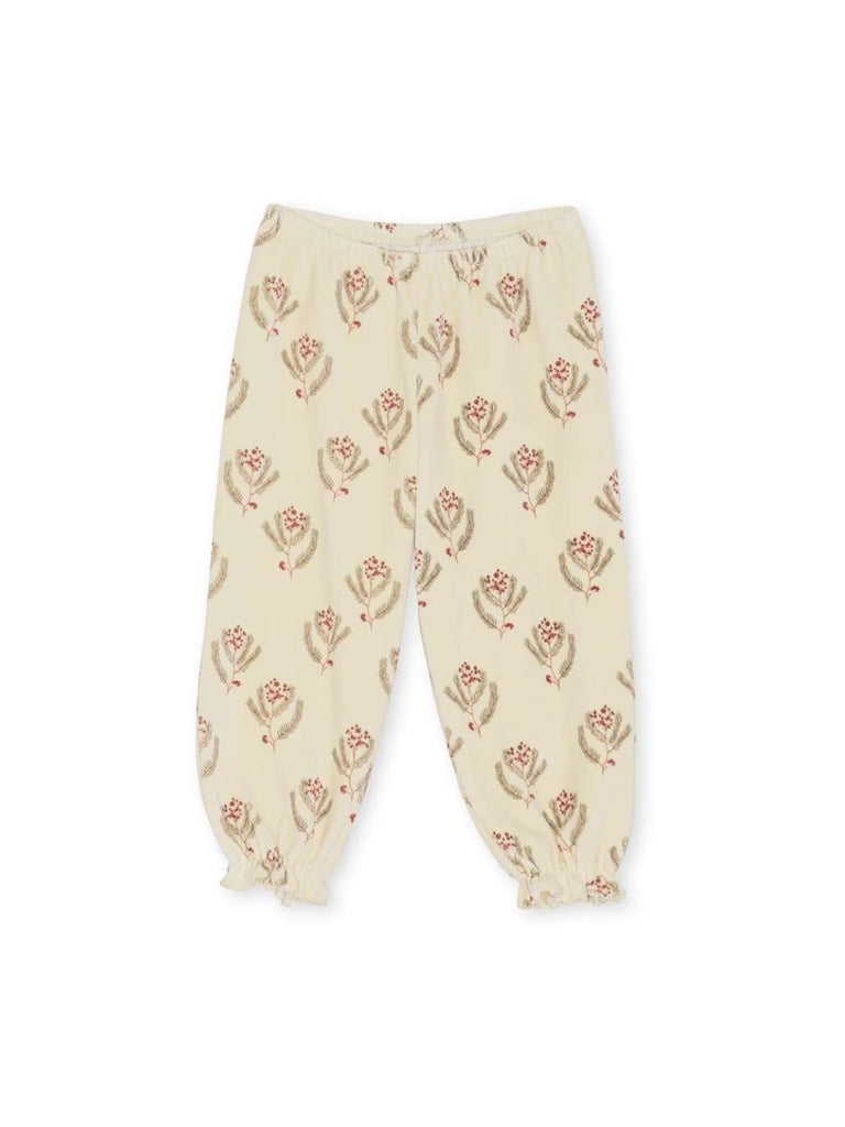 Konges Sløjd Jolly Frill Pants, Konges Sløjd Jolly Frill pehmest sametkangast mustriga püksid