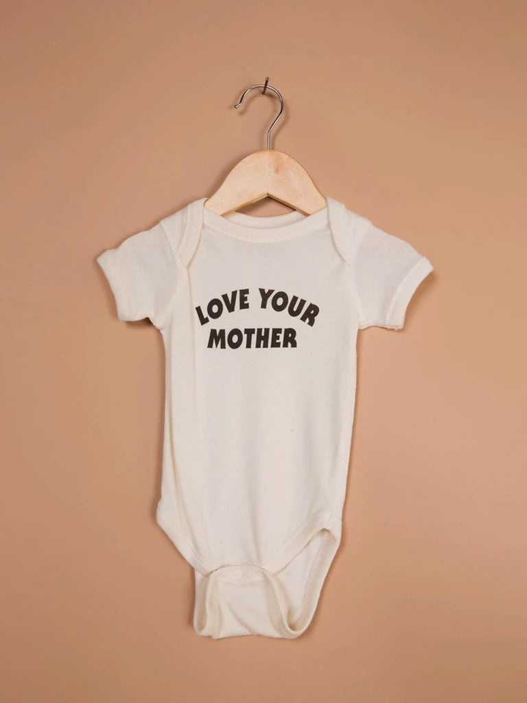 The Bee & The Fox Love Your Mother Onesie, The Bee & The Fox bodi Love Your Mother