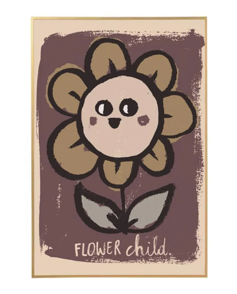 StudioLoco Poster Flower Child, poster lastetuppa