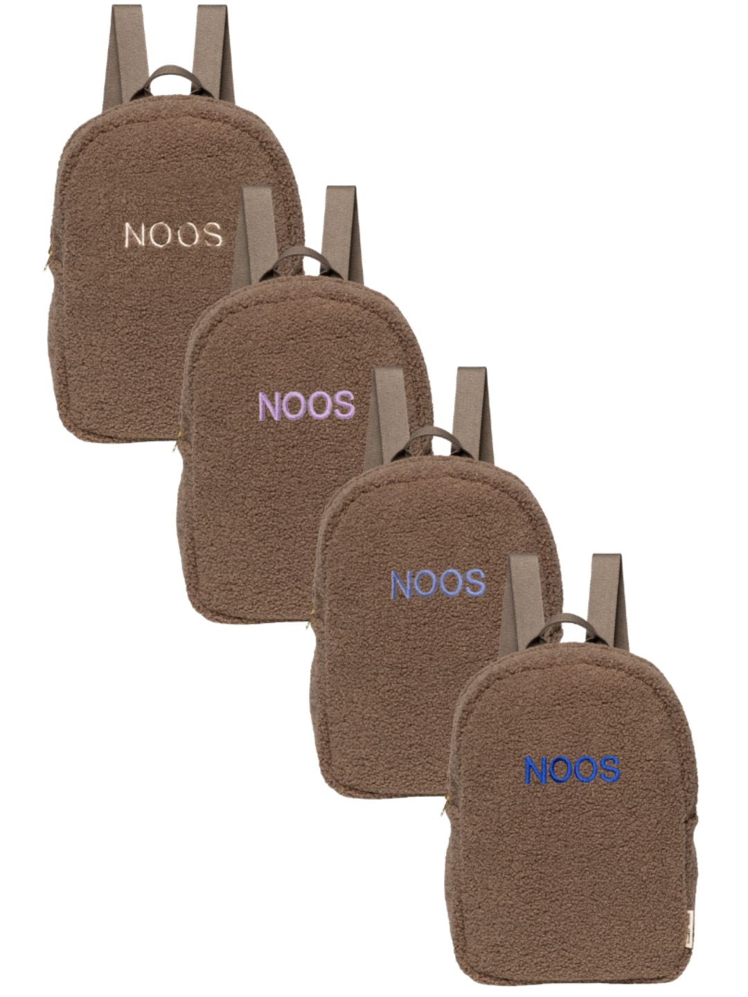 Studio Noos Personalized MIDI Backpack - Brown, Studio Noos nimeline midi-seljakott – pruun, personaliseeritud seljakott